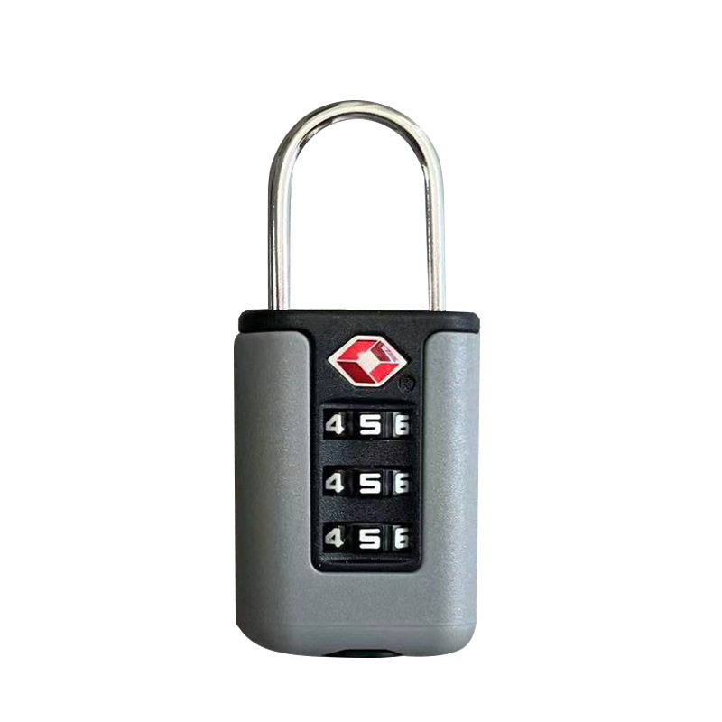 New model design 3 digits TSA Combination Lock Password Digital Luggage Padlock