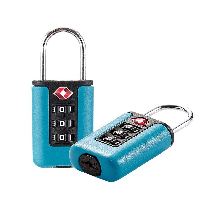 New model design 3 digits TSA Combination Lock Password Digital Luggage Padlock