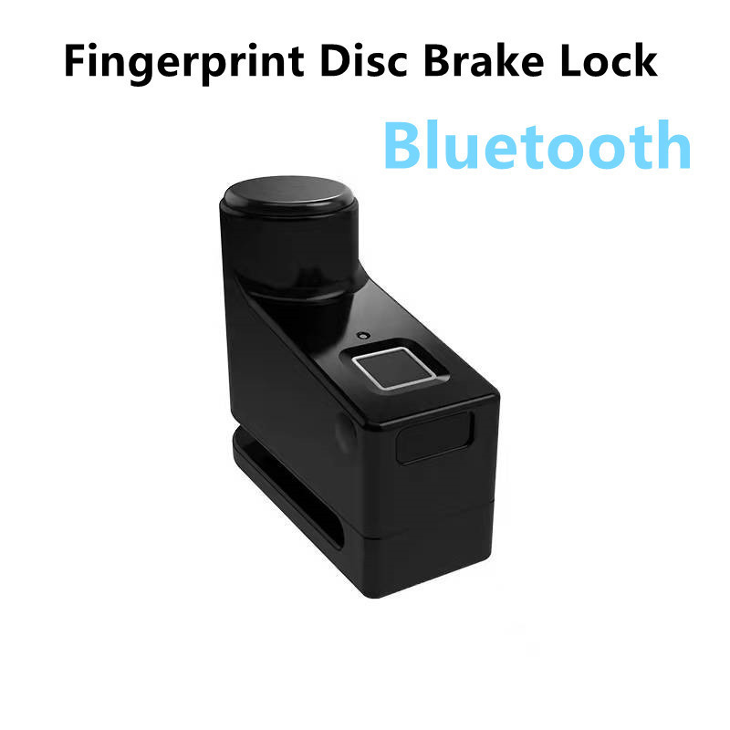 electronic disc brake fingerprint lock anti theft smart lock for mountain bike motorcycle