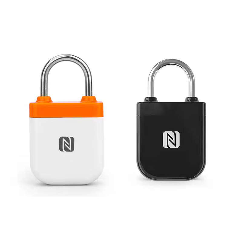 High Security NFC Non electrically Intelligent Padlock Waterproof Portable Security  Anti-Theft Smart Biometric Fingerprint Lock