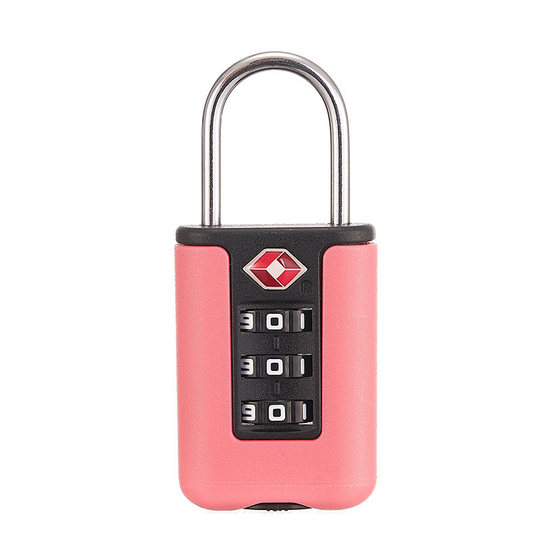 New model design 3 digits TSA Combination Lock Password Digital Luggage Padlock