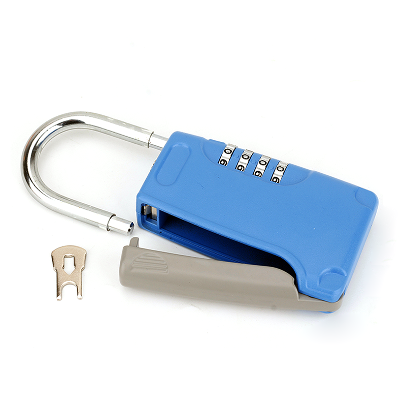 Portable Outdoor Storage Waterproof Key Safe Hide Box with code Combination Lock Hanger Shackle