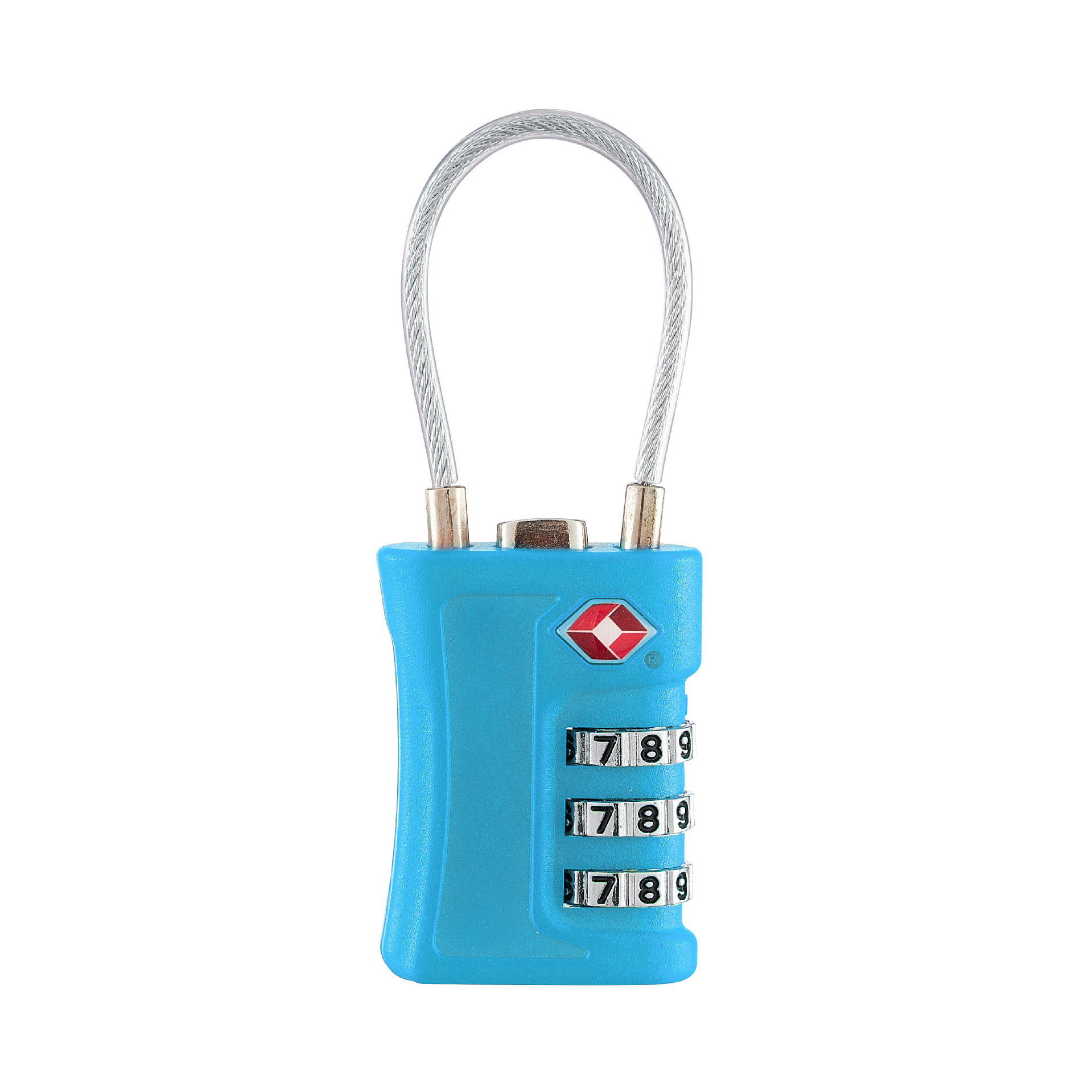 New design 3 Digits Tsa Cable Combination Lock Luggage waterproof Secure Automatic custom Password lock