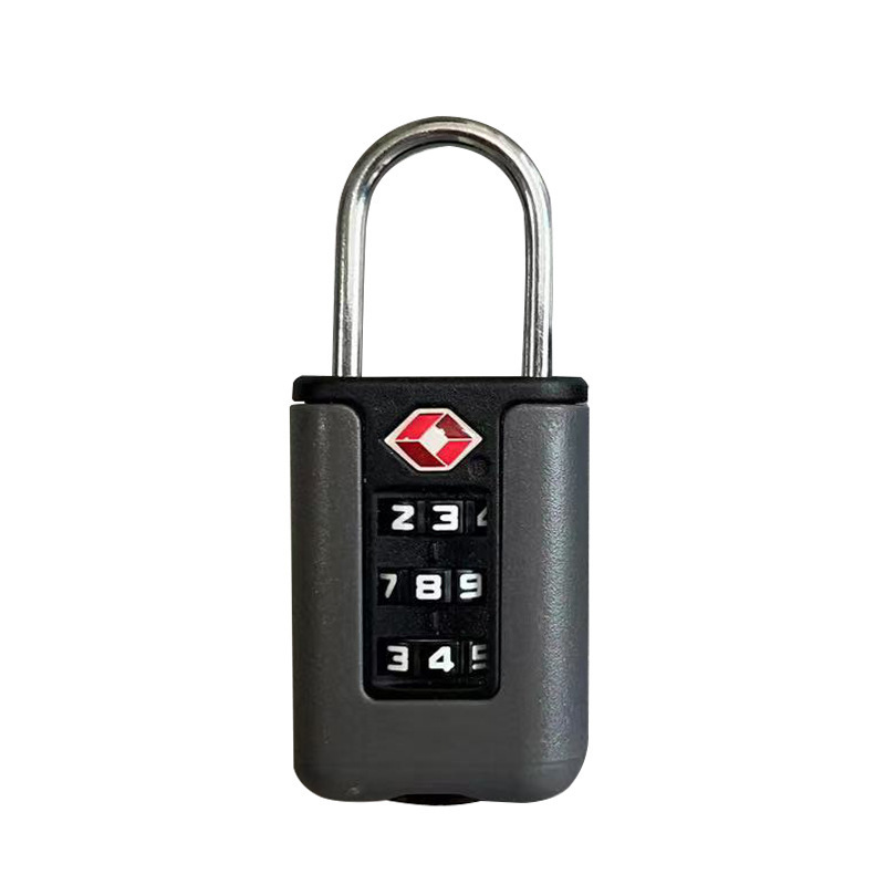 New model design 3 digits TSA Combination Lock Password Digital Luggage Padlock