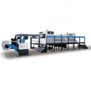 Paper roll to sheet cutter, paper reel to sheet cross cutting machine