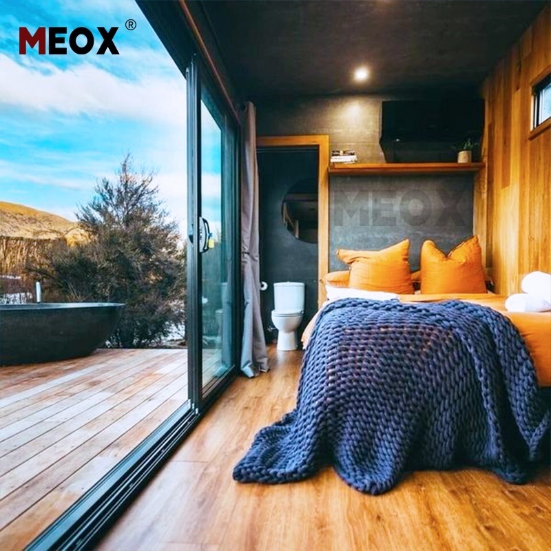 MEOX Custom ISO and Csc  20ft 40ft luxury 2 3 bedroom mobile house modular tiny home remould shipping container houses