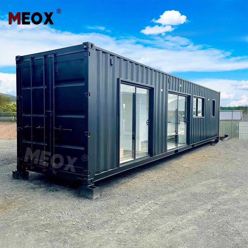 MEOX Custom ISO and Csc  20ft 40ft luxury 2 3 bedroom mobile house modular tiny home remould shipping container houses