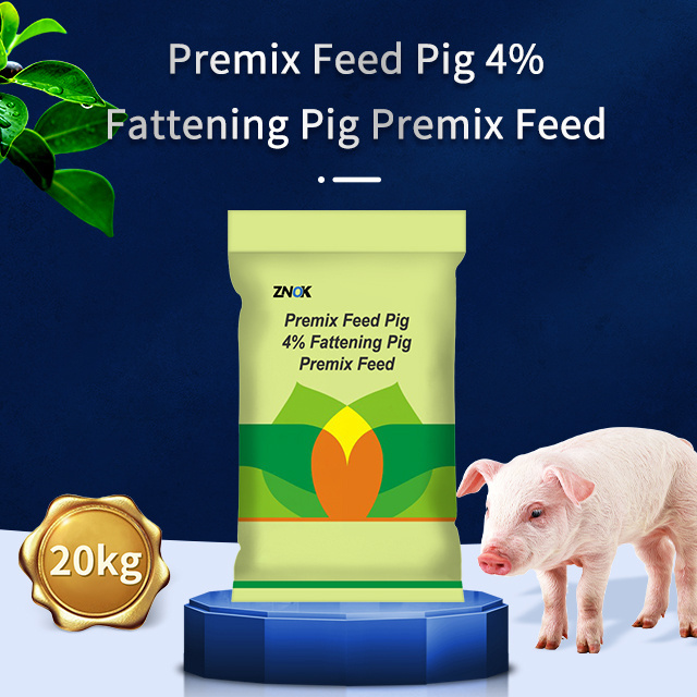 Pig Premix Feed for nutrition supplement 4%Pre-mixed feed for growing pigs