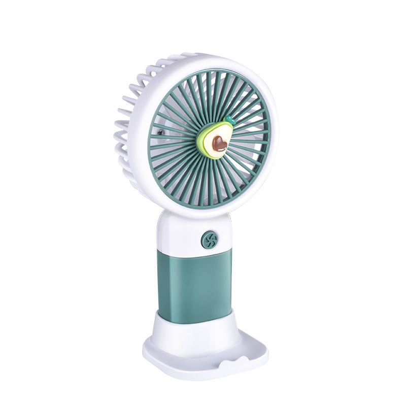 Creative children handheld rechargeable pocket fan summer desktop outdoor portable fan USB charging mini handheld fan