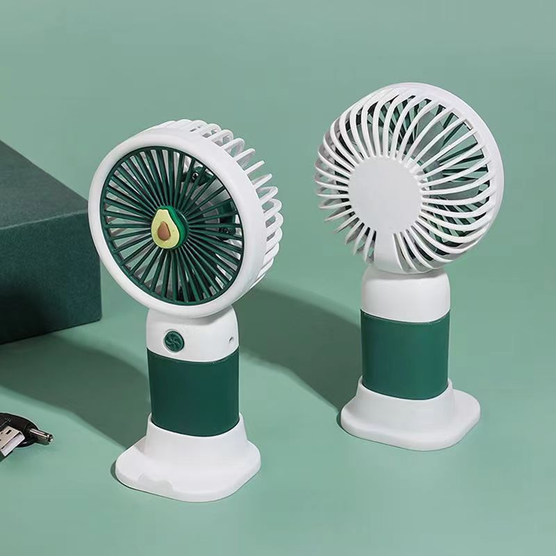 Creative children handheld rechargeable pocket fan summer desktop outdoor portable fan USB charging mini handheld fan