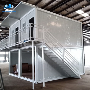 Zhongnan 20ft casa prefabricada luxury mobile modular container house tiny home prefabricated living prefab container house