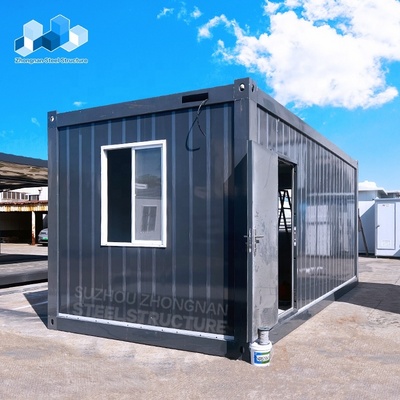 Zhongnan Detachable customizable office mobile bar Prefab luxury modular glass wall tiny home prefabricated Container House