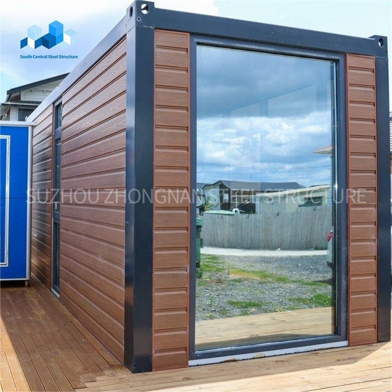 Custom prefabricated tiny Modern Designs Luxury wooden Modular prefab container Houses for Sale