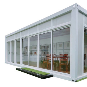 custom prefab 20ft 40ft modular mobile pop up shipping container cafe shop kiosk design for sale