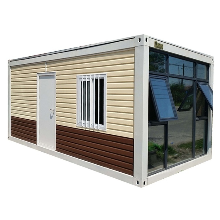 modern high quality luxury prefabricated modular glass houses prefab container tiny homes 20ft