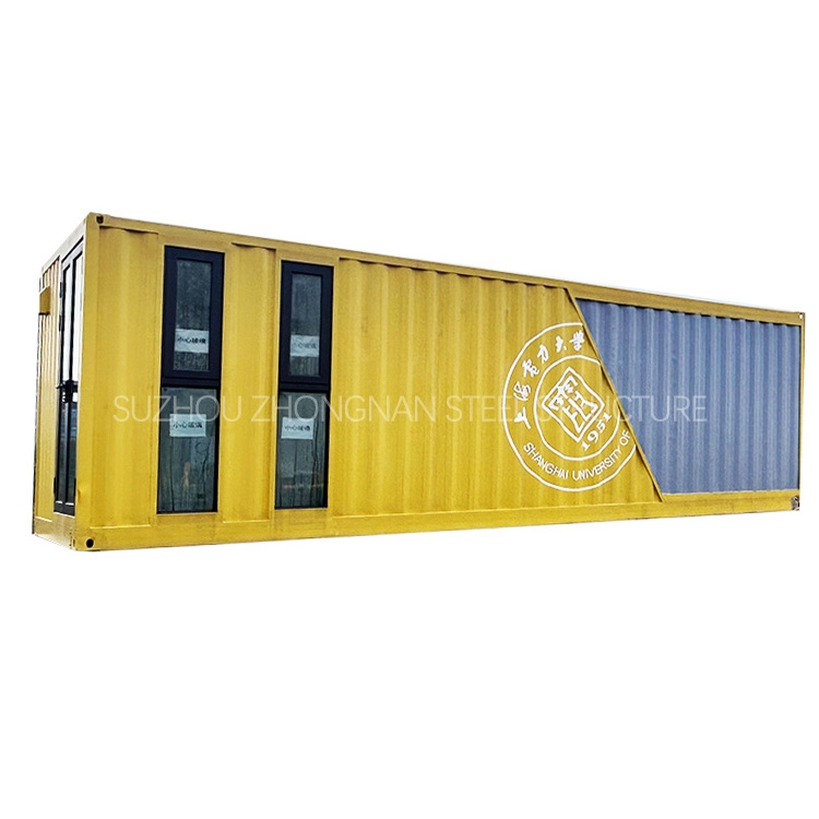 20ft 40ft prefab shipping container bar coffee kiosk house home prefabricated barber shop for packaging