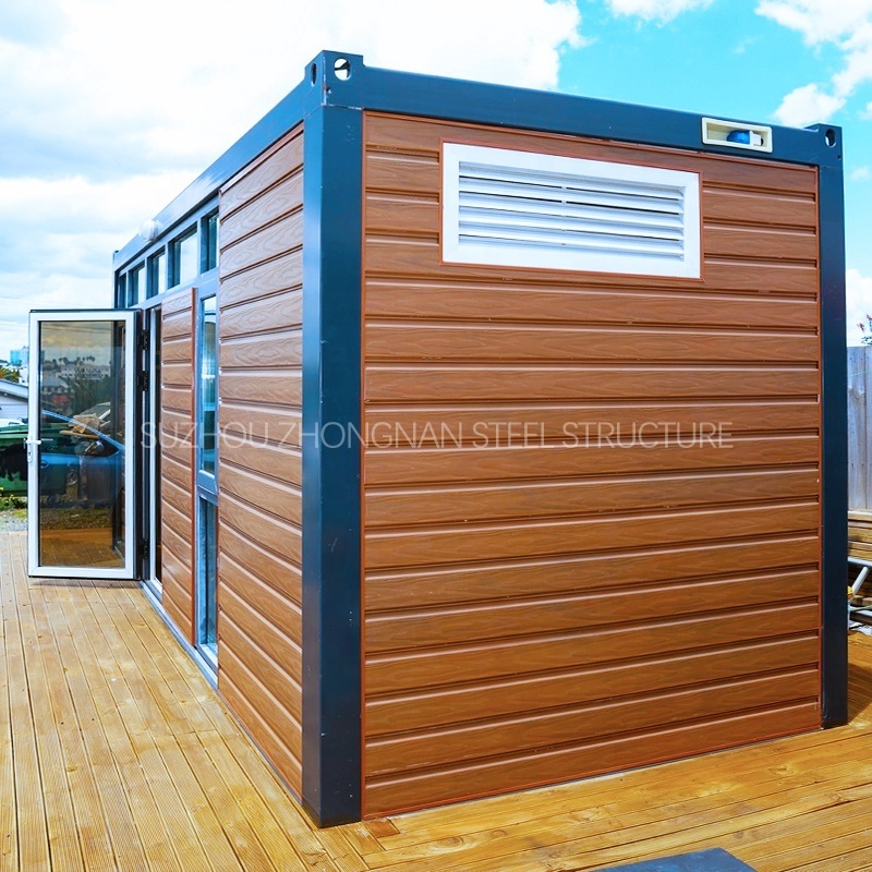 Custom prefabricated tiny Modern Designs Luxury wooden Modular prefab container Houses for Sale