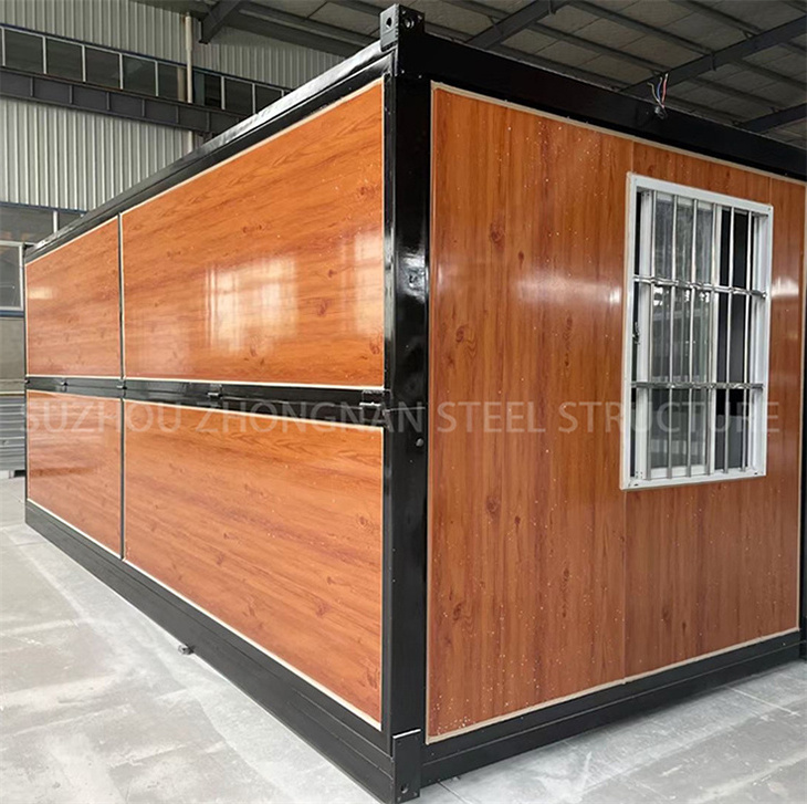 Professional Easily Installation myanmar 20ft 40ft collapsible houses Foldable Container Homes Prefab Buildings