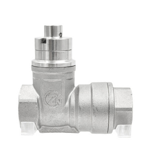 304 Stainless Steel Magnetic Lockable Valve Manual Threaded Anti Theft Gate Valve Gate Valve