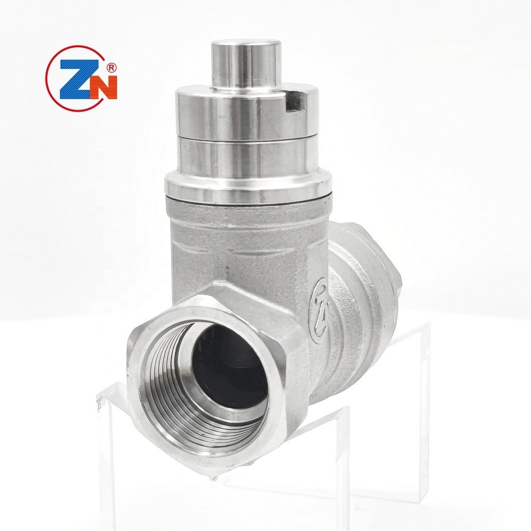 304 Stainless Steel Magnetic Lockable Valve Manual Threaded Anti Theft Gate Valve Gate Valve