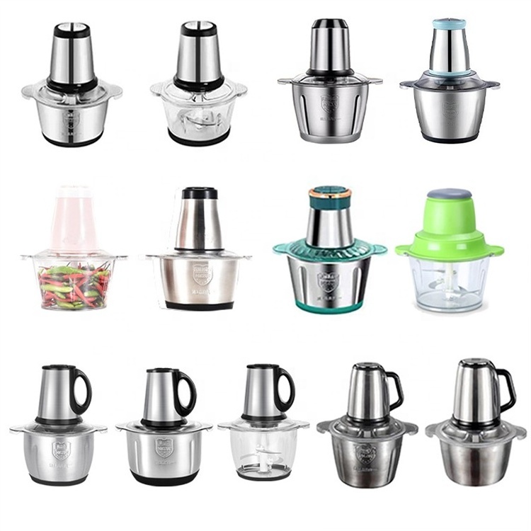 Mixeur Blender 2l 3l stainless steel king style vegetable chopper food processor meat grinder yam pounding fufu machine