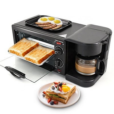 Household multifunctional electric three in one breakfast machine 3 in 1 breakfast makers