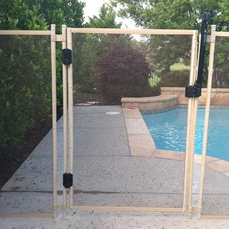 Keep Safety for Kids Baby Around Swimming Mesh Pool Fence Gate Lock