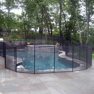 Vinyl Removable Retractable Fence for Swimming Pool Safety Baby Fence Outdoor