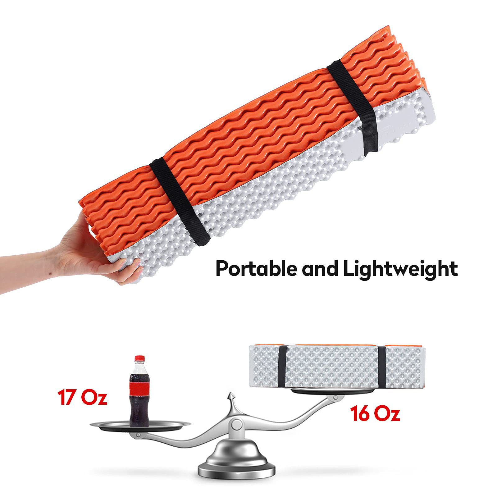 Ultralight Foldable XPE Foam Sleeping Pad Camping Mat Folding Seat Moisture Foam IXPE Compact Cushion Pad