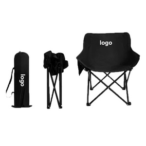 Leisure folding outdoor portable ultra-light moon camping chair for sketch comfortable small Maza back chair