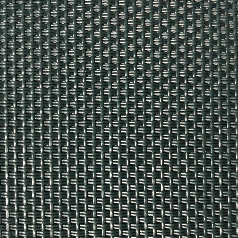 ZNZ 2*1 waterproof clear pvc coated woven polyester mesh fabric for outdoor beach chair