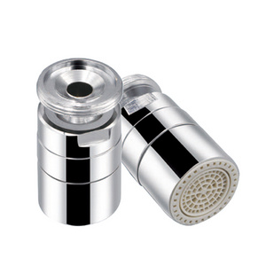 adjustable M24 double function water faucet aerator adapter