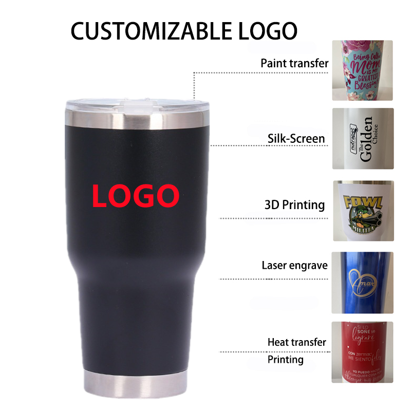 30oz Tumbler Stainless Steel Vacuum Insulated Water Coffee Tumbler Cup Double Wall Powder Coated Travel Mug Thermal Cup