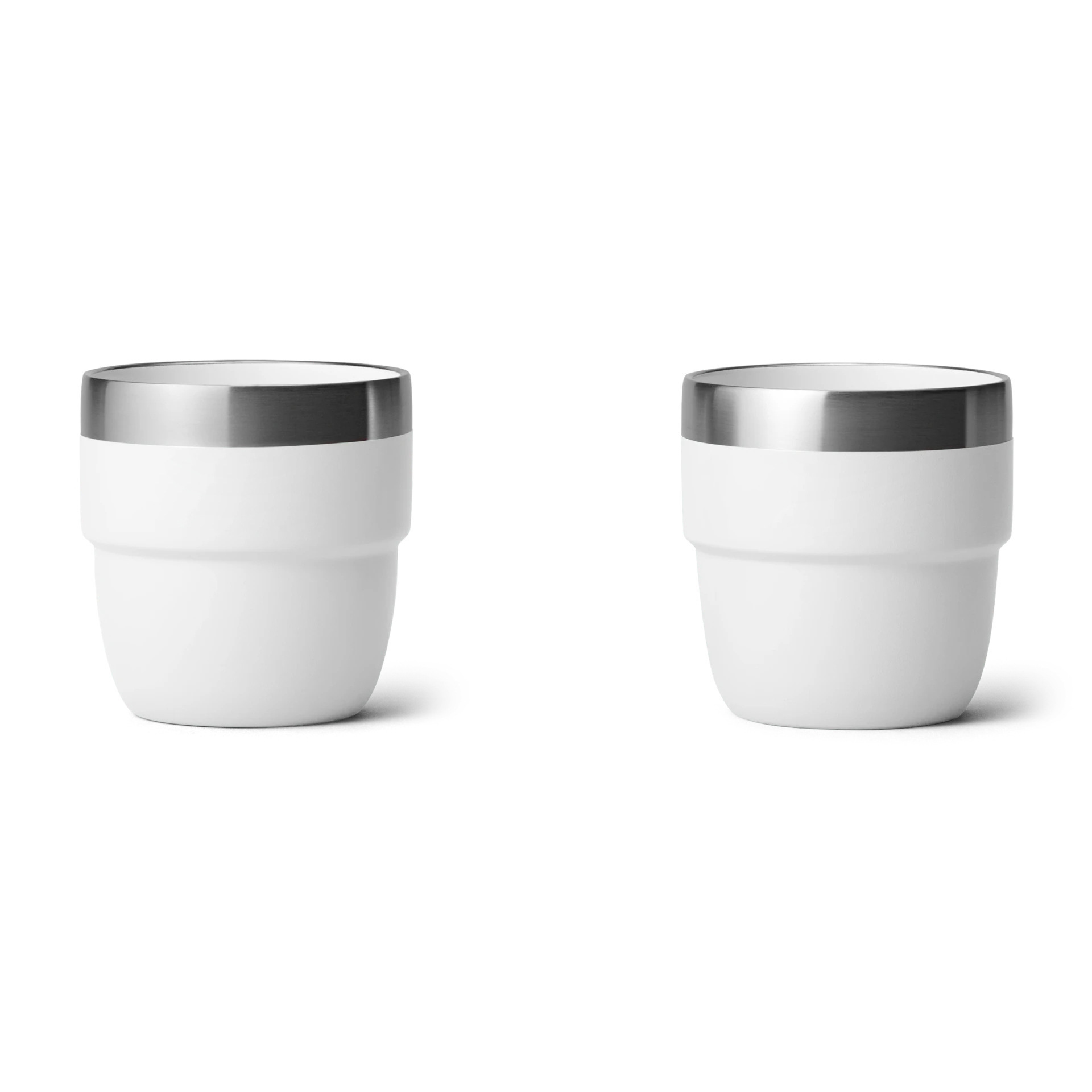 2024 New design  4oz 6oz mini Coffee Stackable Cup Vacuum Insulated Coffee Mug Stainless Steel Ceramic Coating Coffee cup