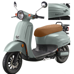 Wholesale 1000 Watt Electronic Electric Moped With Pedal 2 Seat Electric Moped Scooter