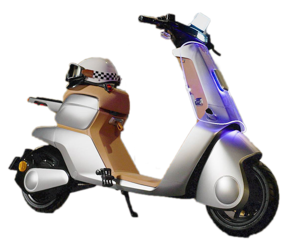 Wholesale 1000 Watt Electronic Electric Moped With Pedal 2 Seat Electric Moped Scooter