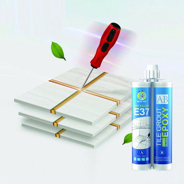 Long-Lasting Epoxy Grout Sealer Resin Adhesives Joint Sealant Glitter Waterproof Grout Injection for Tiles