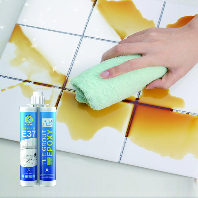 ZOCOO Waterproof Eco-Friendly 400ml Adhesives Sealant Glitter Tile Gap Filler caulking Ceramic Seam Sealer Epoxy Tile Grout