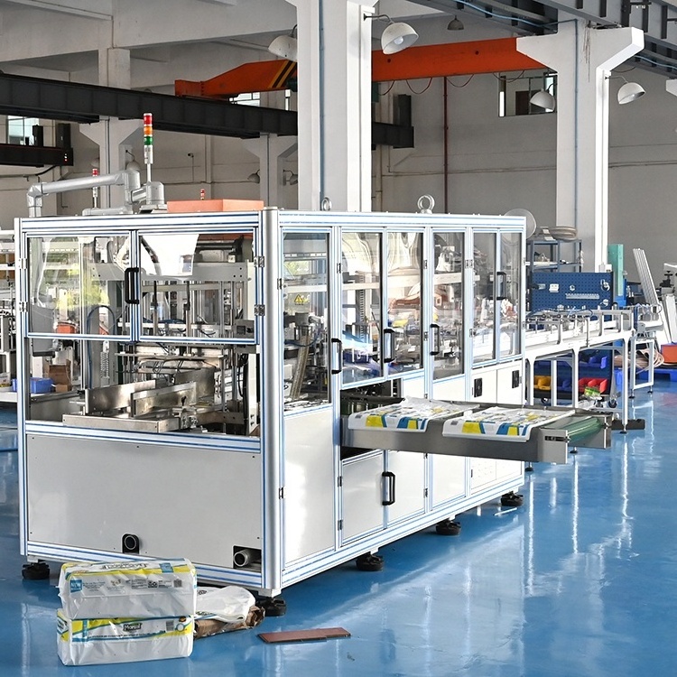 Toilet Tissue Paper Production Line Paper Product Making Towel Packing Machine