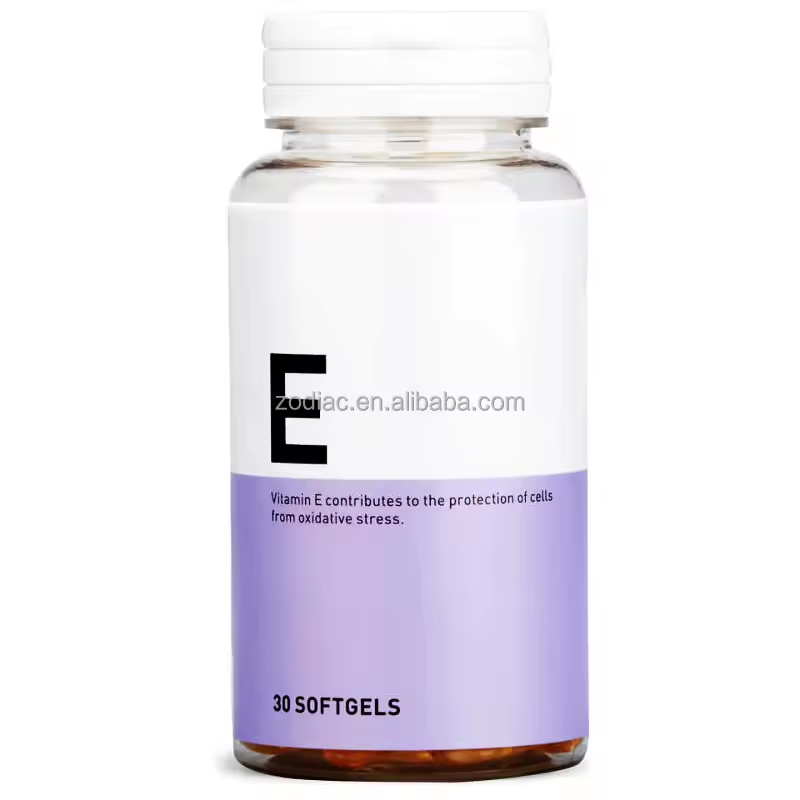 High Quality  Manufacturer Supply Bulk Liquid Vitamin E Oil Complex Vitamin E Softgel Capsules