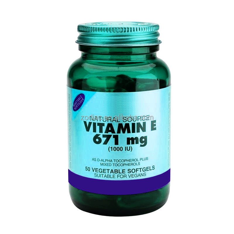 Natural Health Care Supplements Bulk Halal natural vitamin c  + Vitamin E Capsule