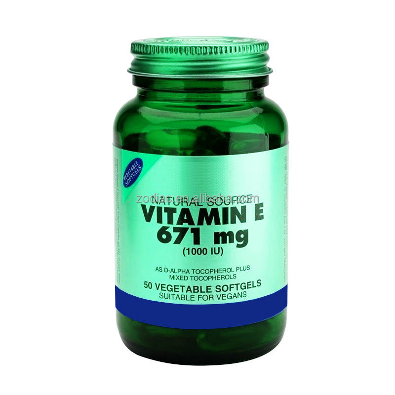 Natural Health Care Supplements Bulk Halal natural vitamin c  + Vitamin E Capsule