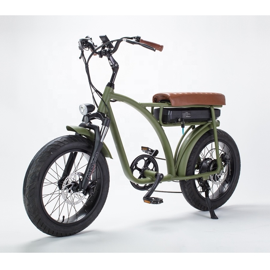 20 inch Chopper beach cruiser bicycles 500w electric  e bikes