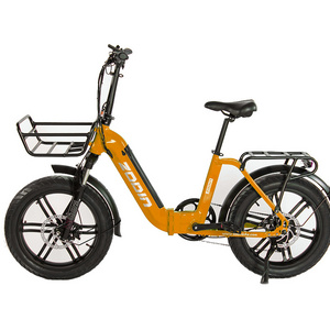 Folding 20 inch  500w electric bike men electric fat tire foldable bicycle electric bike for women