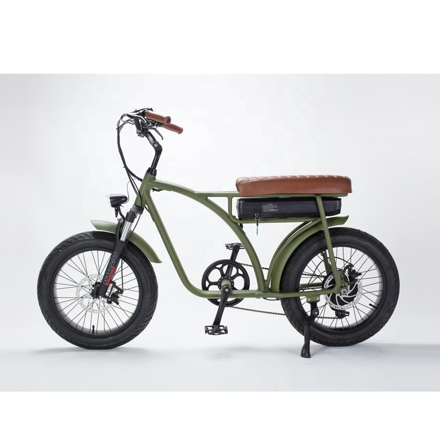 20 inch Chopper beach cruiser bicycles 500w electric  e bikes