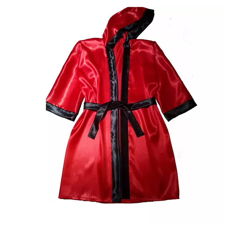 2024 New Design Boxing Equipment Hot Sale with Satin Boxing Robe in Factory Price for Adults boxing robes