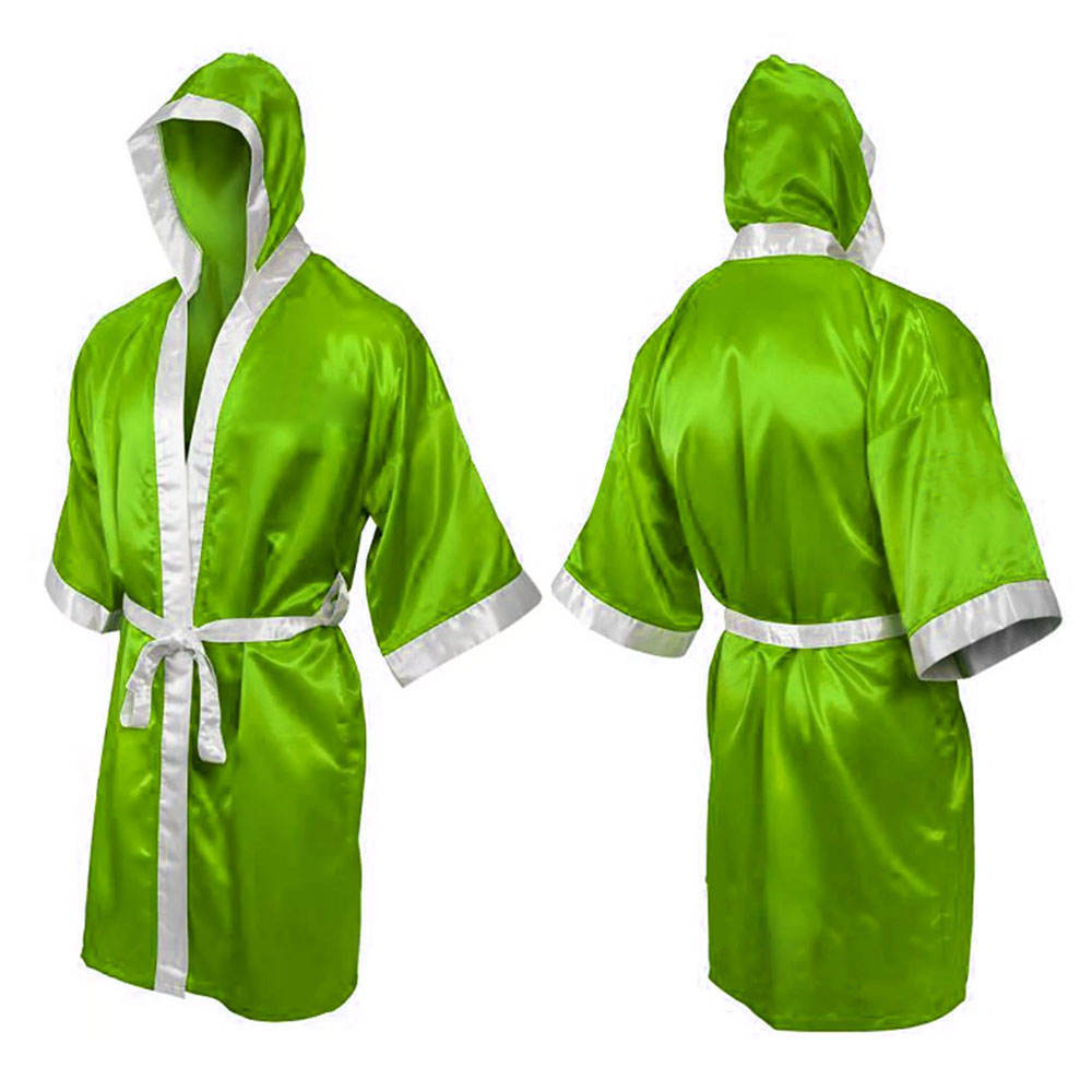 Professional high quality  Boxing Gown with Hood Custom Made High Quality Material for Boxing Robes Hot Selling