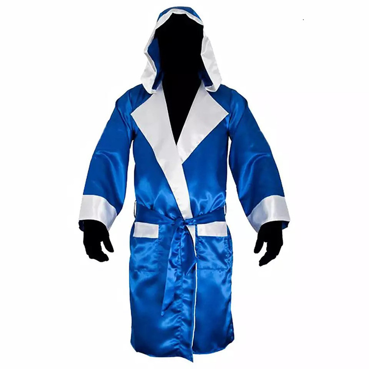 High Quality red Boxing Robe with Adults Boxing robe set with custom logo |Boxing robe For Sale