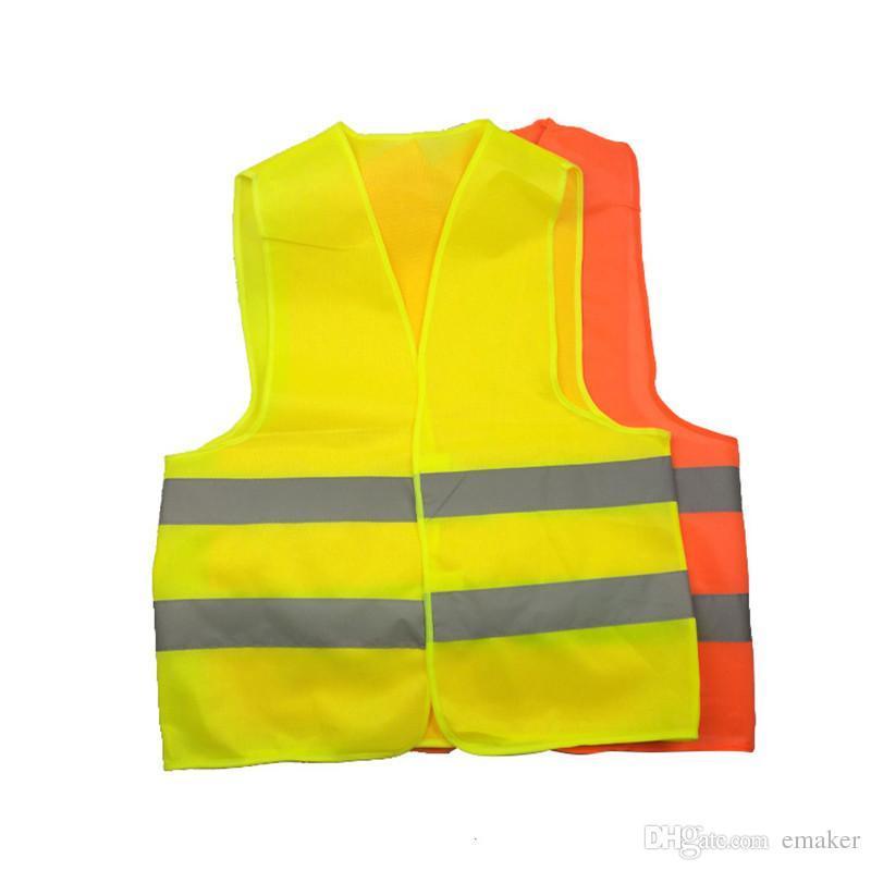 Reflective High Visibility Safety Vest for Men Women with Pockets Zipper Front Meets Roadway Vest