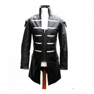 New Collection Goth Steampunk Jacket Gothic Leather Coat